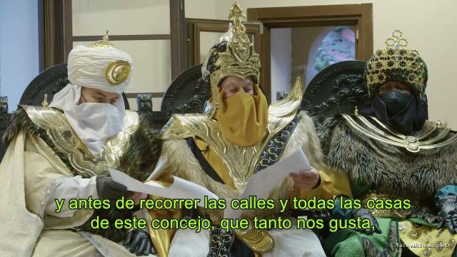 Ayuntamiento de Villaviciosa | 5 de enero de 2022 | Mensaje de Sus Majestades los Reyes Magos desde Villaviciosa (Asturias)