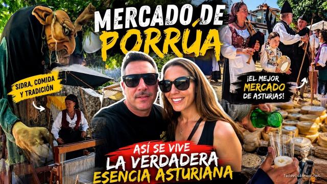 Viajar desde Asturias | 23 de agosto de 2026 | Esto Solo Pasa EN Asturias… | Mercado Tradicional de Porrúa