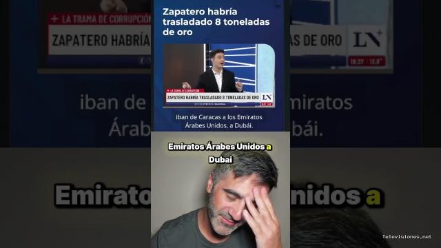 Javier Cárdenas | 25 de agosto de 2026 | Cómo es que Zapatero haya estado traficando con oro y q se hable en el extranjero pero no en España?