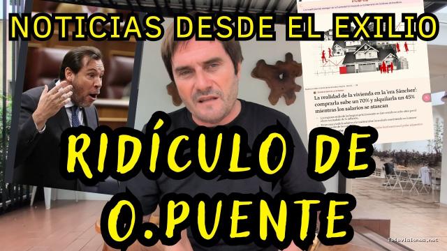 Exiliado Fiscal | 27 de septiembre de 2026 | Óscar Puente Hace el Ridículo ante los Medios de Comunicación