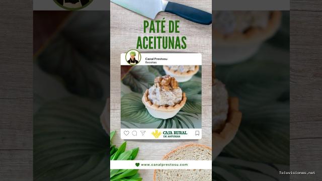 Prestosu | 5 de septiembre de 2026 | Receta de paté de aceitunas