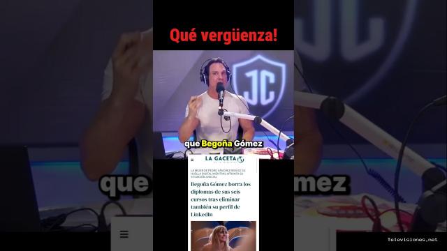 Javier Cárdenas | 25 de septiembre de 2026 | Begoña Gómez ha borrado de internet todos sus diplomas antes de juicio.