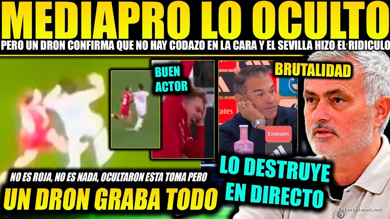 Xioh Blanco | 19 de octubre de 2026 | Dron Graba Y Confirma QUE NO Hubo Codazo DE Güler ¡Y Mediapro Oculta! MOU Revienta AL Sevilla