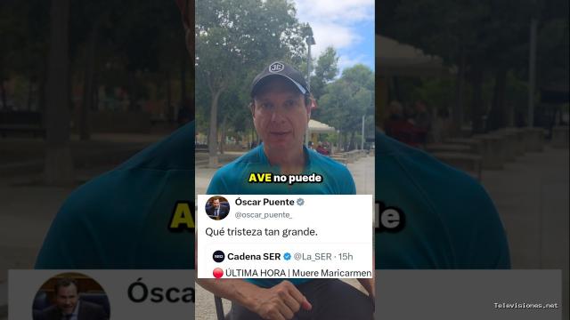 Javier Cárdenas | 8 de octubre de 2026 | Qué tristeza más grande dice el desgraciado de Óscar Puente con 46 muertos a sus espaldas