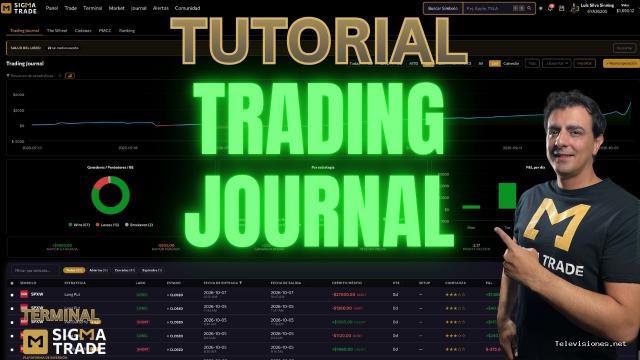 Opción Sigma | 8 de octubre de 2026 | Lo que no se mide no mejora: Trading Journal de Sigma Trade